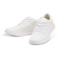 Merinos Sneaker Lace Up Merinowolle weiss Herren